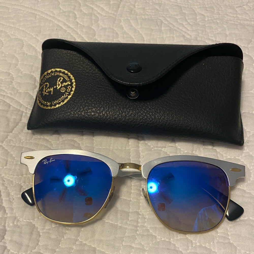 CLUBMASTER ALUMINUM FLASH LENSES GRADIENT